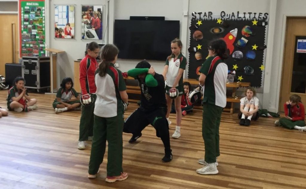 Self defence courses for schools & colleges in South East England